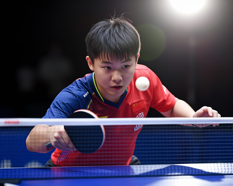 Table Tennis Match Atmosphere