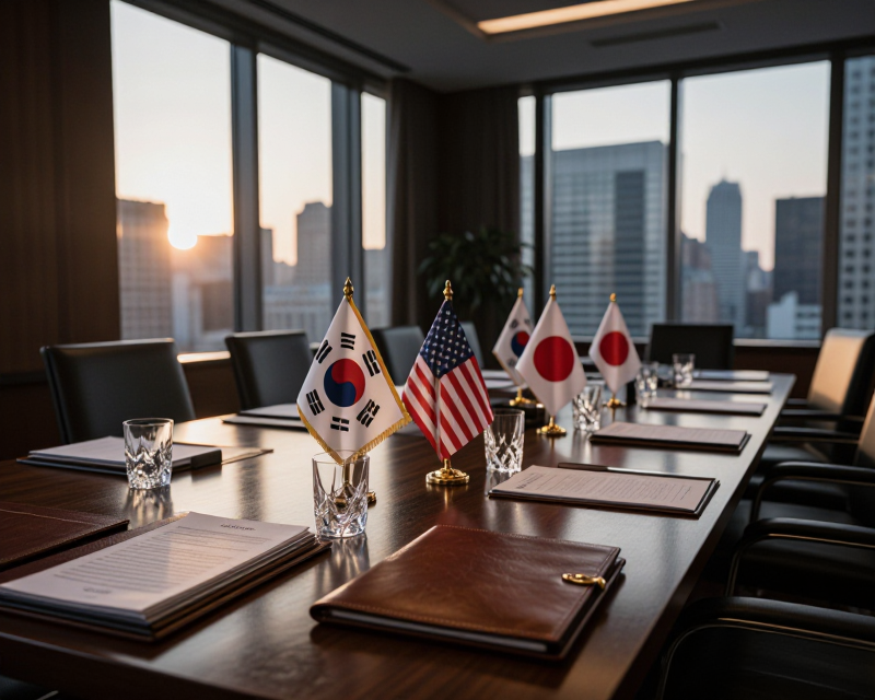 Diplomatic Conference Setting
