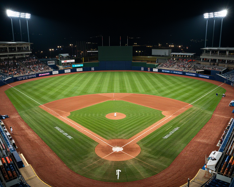Professional Baseball Stadium Atmosphere
