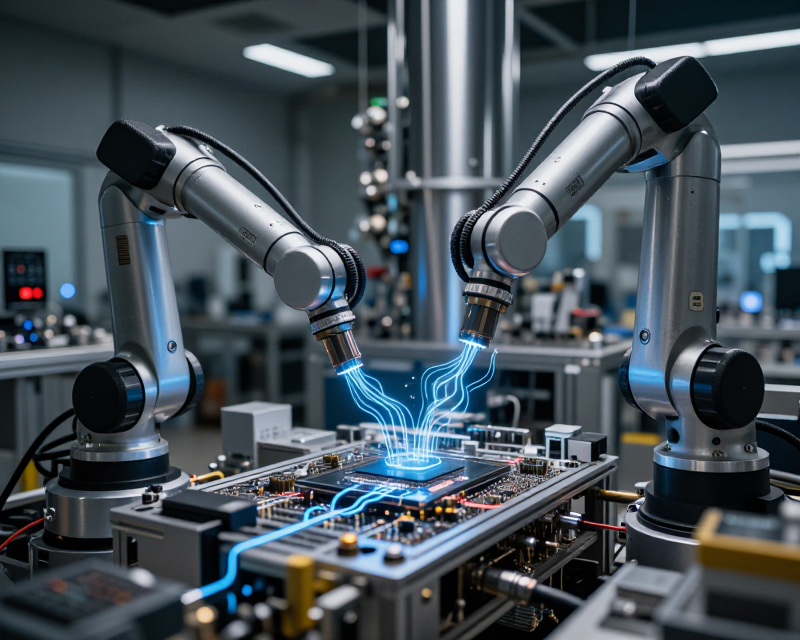 Futuristic AI and Semiconductor Hub in South Korea