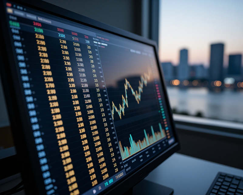 Financial Market Data Visualization