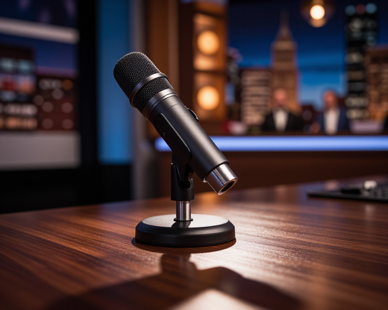 TV Talk Show Studio
