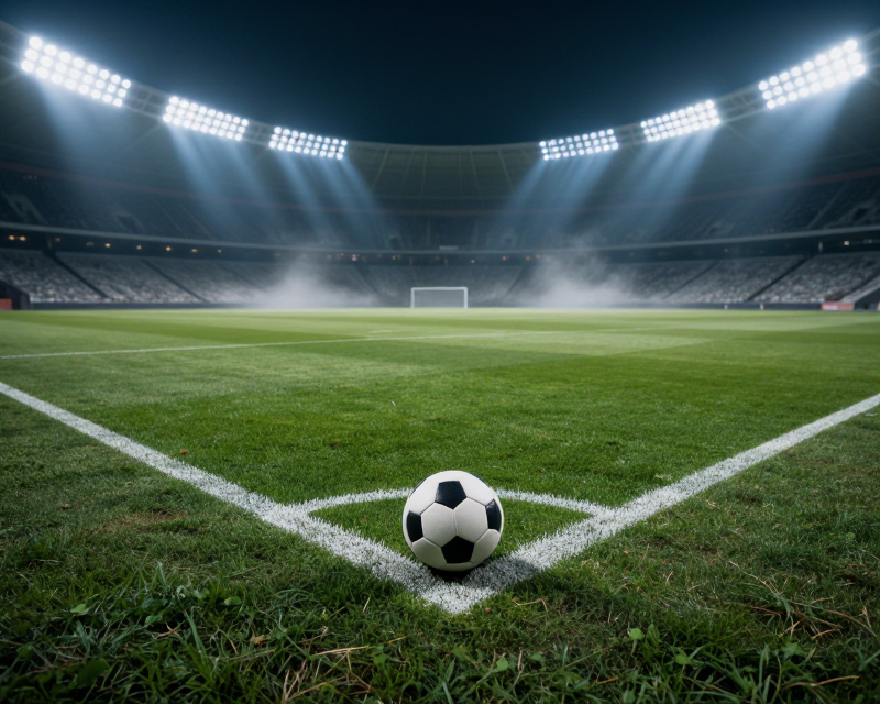 Cinematic Football Stadium Atmosphere