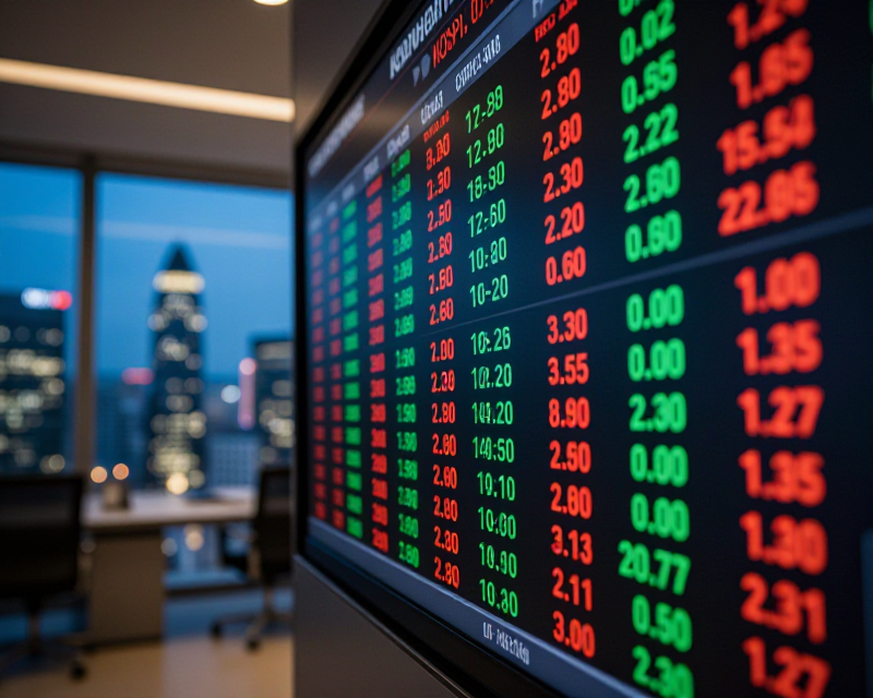 Financial Market Display